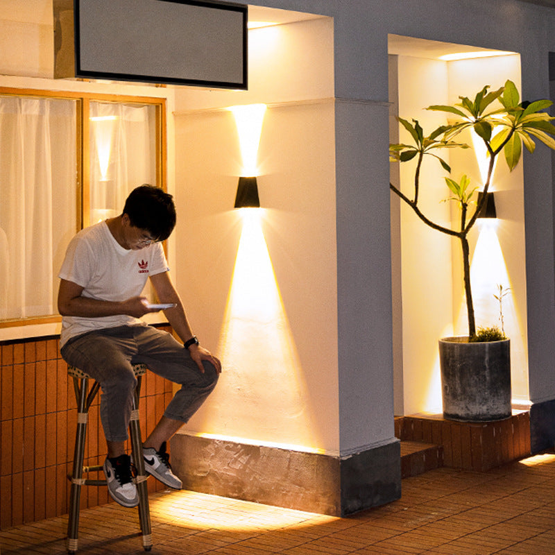 Solar Wall Light - 5W Waterproof Outdoor Lamp