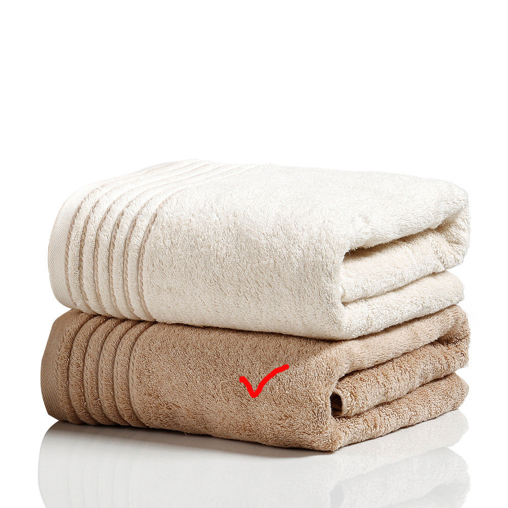 Luxury 395GSM 100% Cotton Towel Set - Beige & Brown
