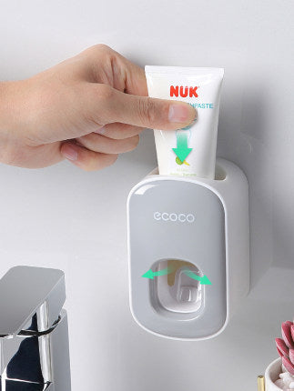 Automatic Toothpaste Dispenser & Holder - Wall Mounted