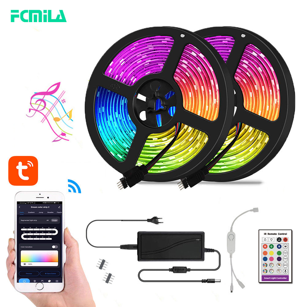 RGB 5050 Waterproof LED Strip Lights - Flexible