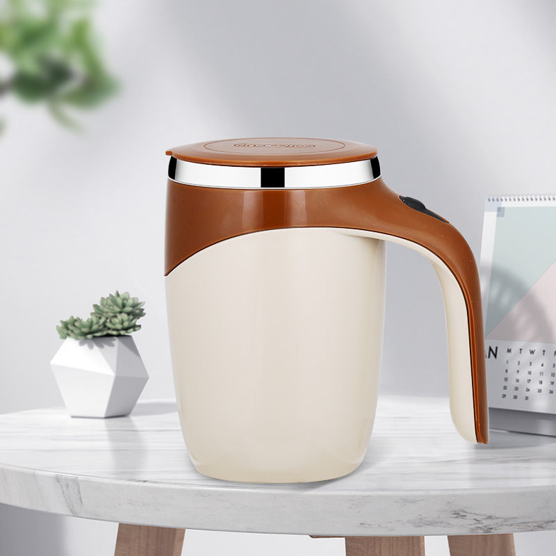 Magnetized Automatic Stirring Cup for Coffee & Beverages