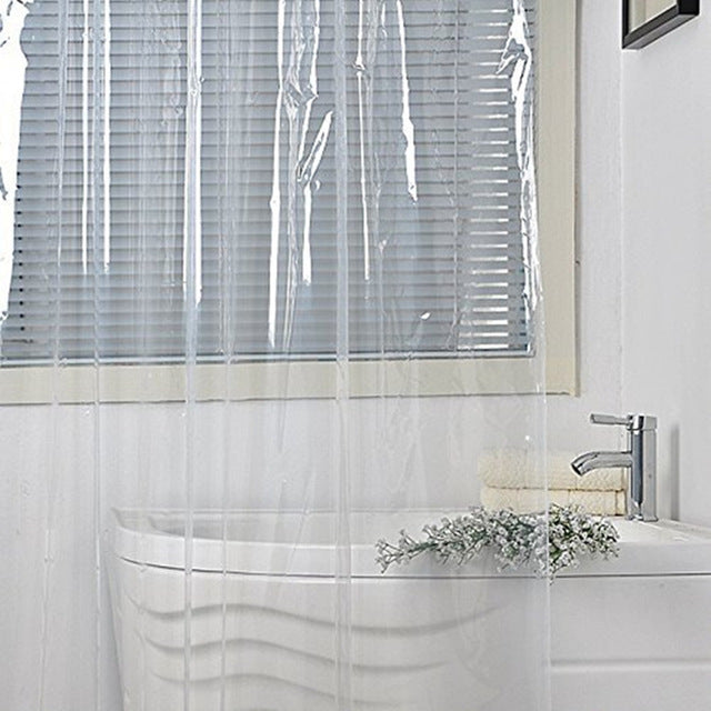 Waterproof Mildew Resistant Shower Curtain - PEVA Liner