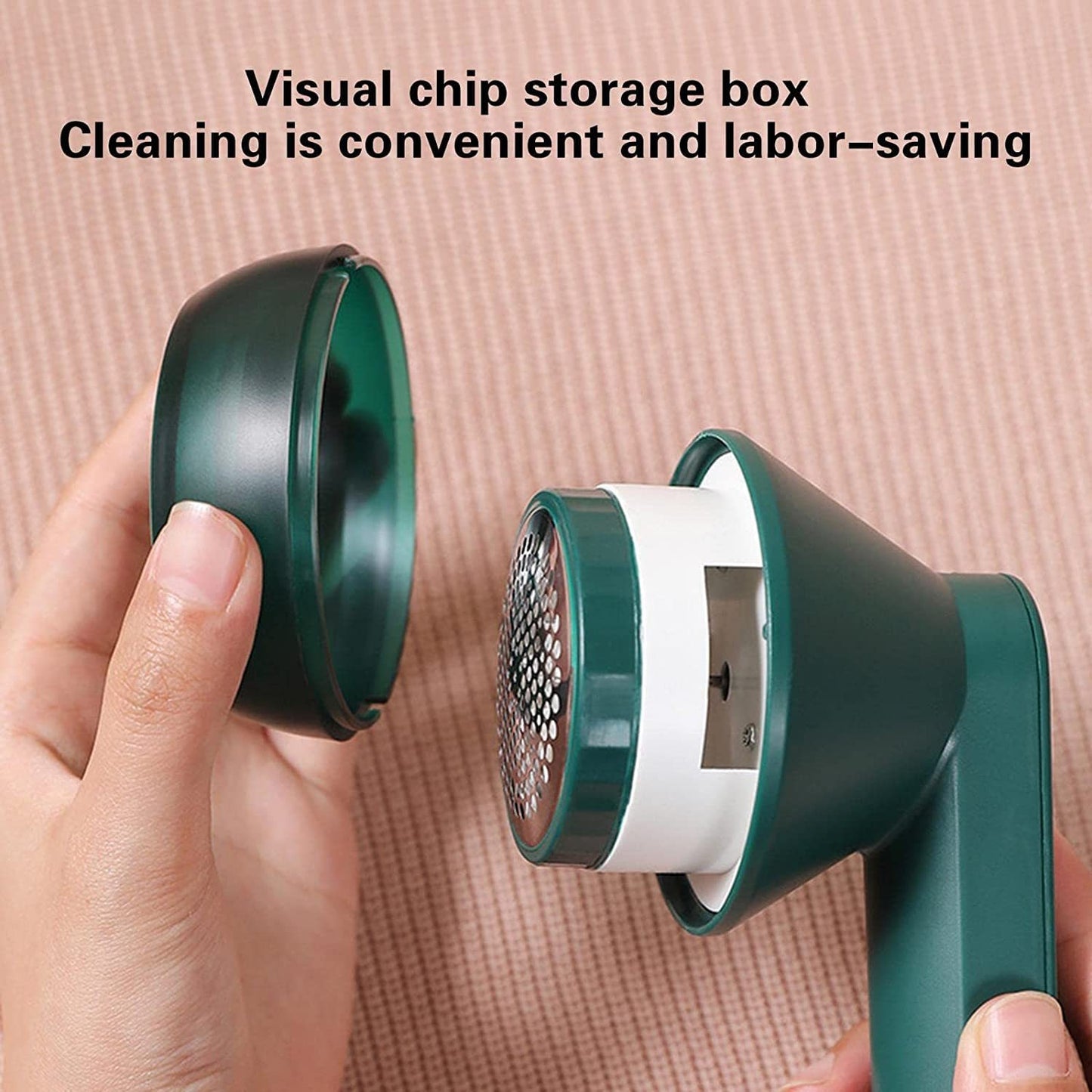 USB Rechargeable Fabric Shaver & Lint Remover - Cordless