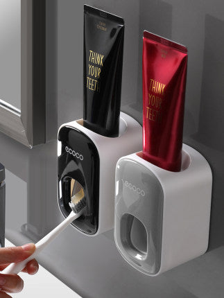 Automatic Toothpaste Dispenser & Holder - Wall Mounted