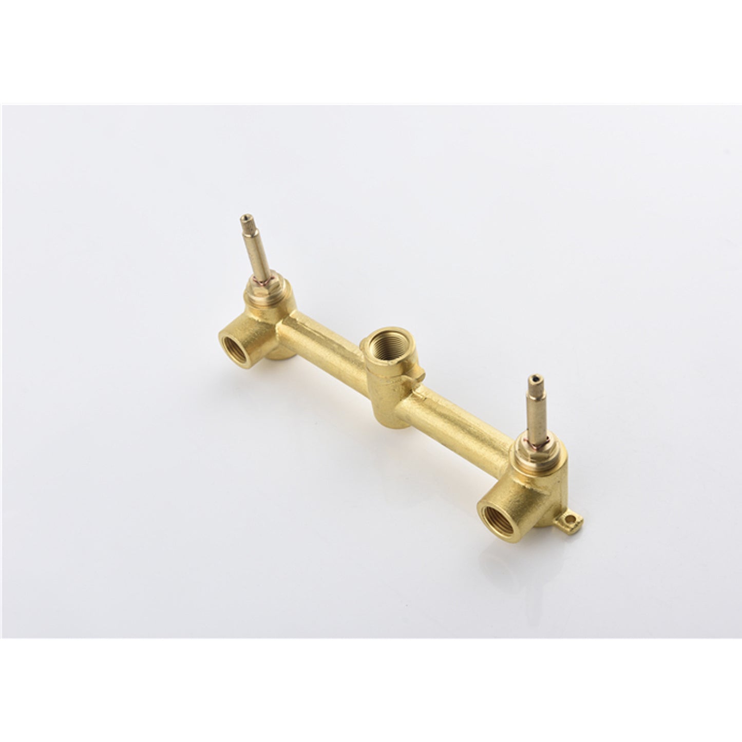 Matte Black Wall-Mounted Bathroom Faucet – Brass