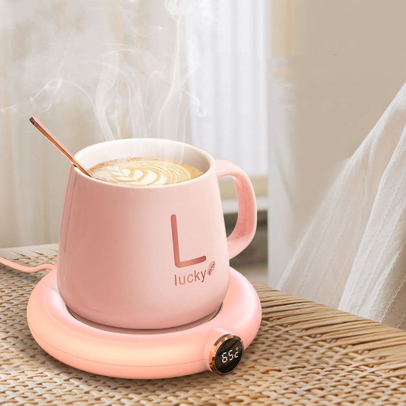 Smart Coffee Mug Warmer – USB Heating Coaster