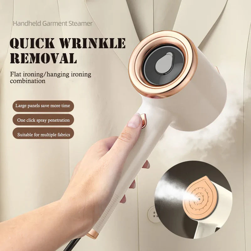 Portable Handheld Garment Steamer - 32W Travel Clothes Iron