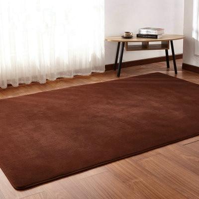 Plush Soft Solid White Area Rug - Fluffy Bedroom Carpet