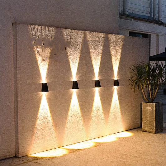 Solar Wall Light - 5W Waterproof Outdoor Lamp