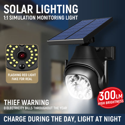 Motion Sensor Solar Wall Light - 1200mAh IP Waterproof