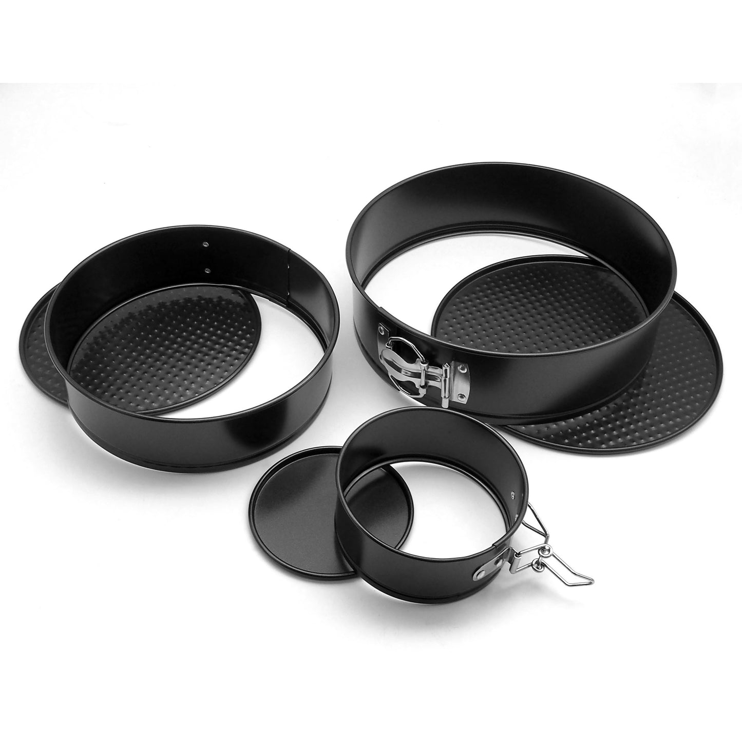 Non-Stick Cake Tier Mold Set - 3PCS Round Baking Pan