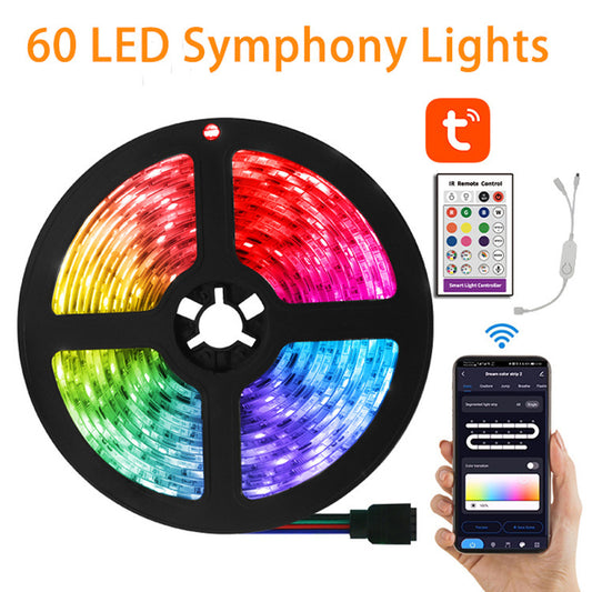 RGB 5050 Waterproof LED Strip Lights - Flexible