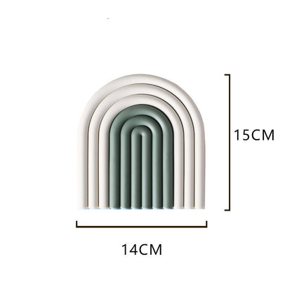 Rainbow Silicone Pot Holder Coaster – Heat-Resistant Kitchen Mat
