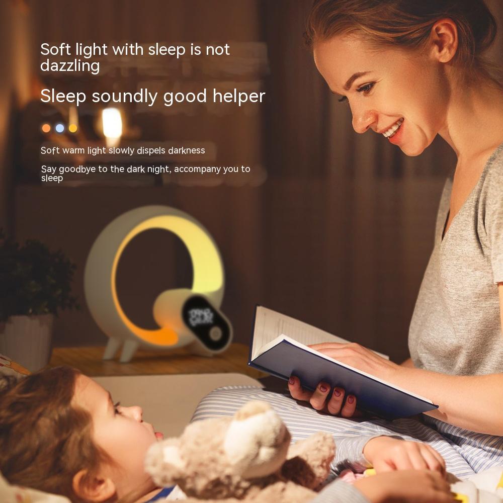Smart Sunrise Alarm Clock with Bluetooth & Ambient Light