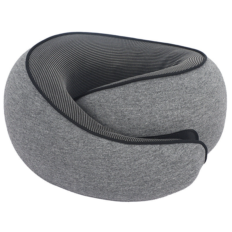 Memory Foam Travel Neck Pillow – Adjustable