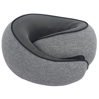 Memory Foam Travel Neck Pillow – Adjustable