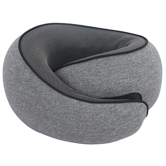 Memory Foam Travel Neck Pillow – Adjustable