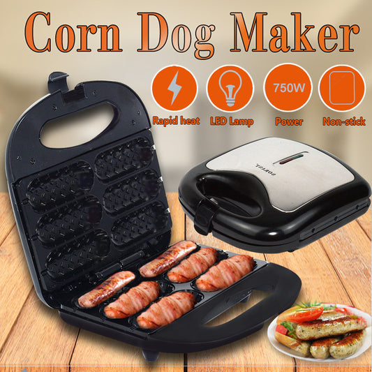Home Hot Dog Grill Machine - Non-Stick Sausage Cooker