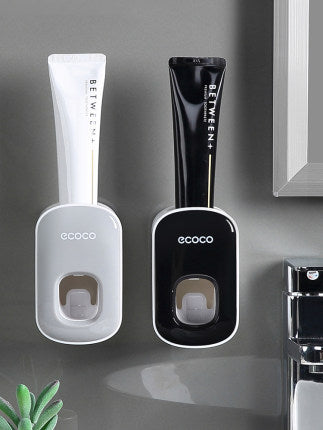 Automatic Toothpaste Dispenser & Holder - Wall Mounted