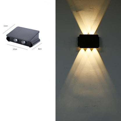 Solar Wall Light - 5W Waterproof Outdoor Lamp