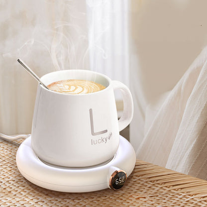 Smart Coffee Mug Warmer – USB Heating Coaster