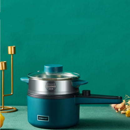 Mini Electric Cooking Pot - 1.2L Multifunctional Steamer Pot