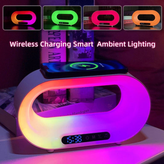 3-in-1 LED Night Light with Wireless Charger