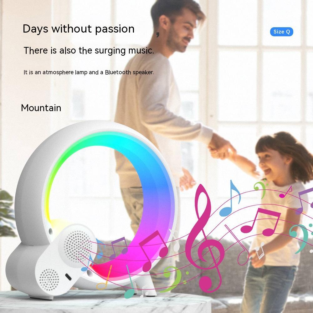 Smart Sunrise Alarm Clock with Bluetooth & Ambient Light