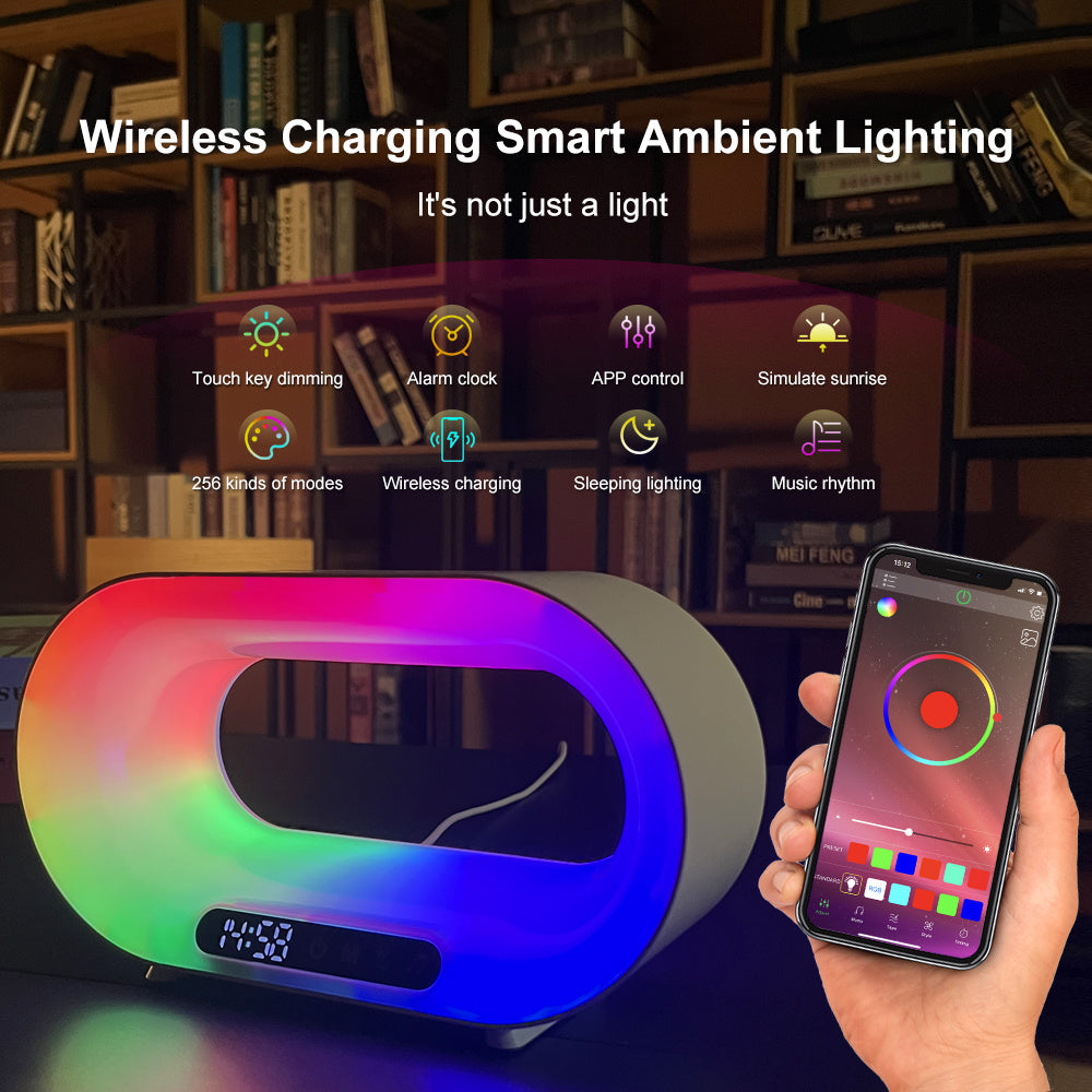 3-in-1 LED Night Light with Wireless Charger
