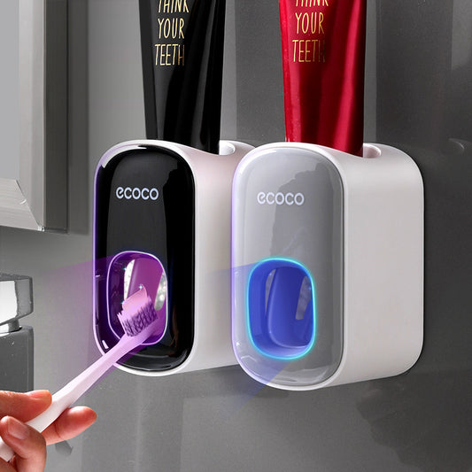 Automatic Toothpaste Dispenser & Holder - Wall Mounted