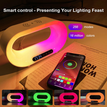 3-in-1 LED Night Light with Wireless Charger