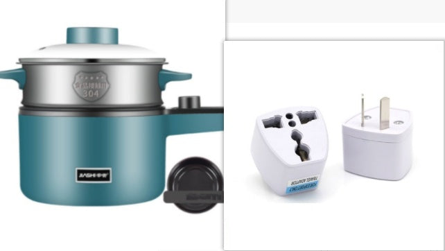Mini Electric Cooking Pot - 1.2L Multifunctional Steamer Pot