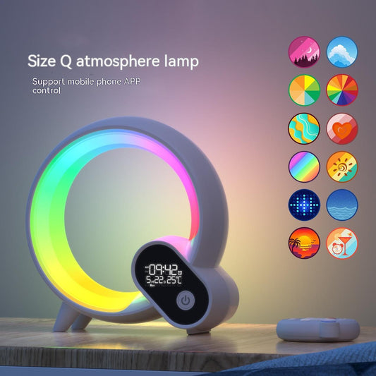 Smart Sunrise Alarm Clock with Bluetooth & Ambient Light